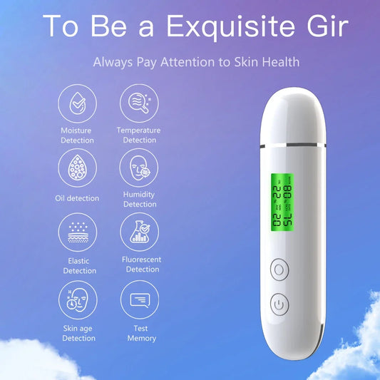 Portable Rechargeable Skin Analyzer Detector