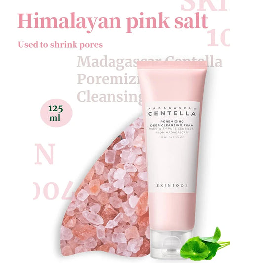 Korean Centella Pink Salt Pore Care Set Deep Cleansing, Soothing & Hydrating Skincare
