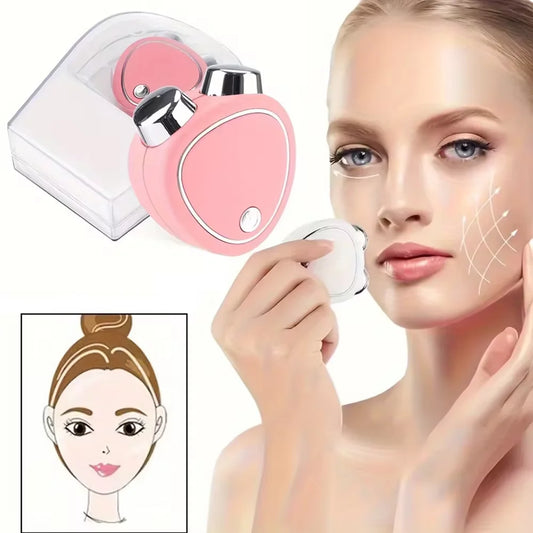 Mini Facial Massage Beauty Instrument Portable USB Charging