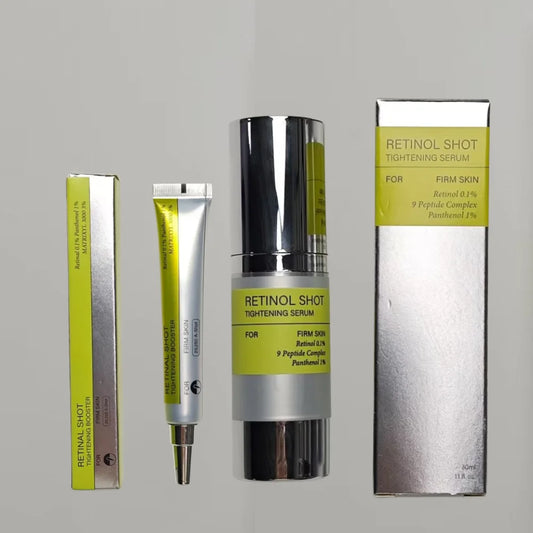 Korean Retinol Skincare Set Serum, Face Cream & Eye Care for Smooth & Refreshed Skin