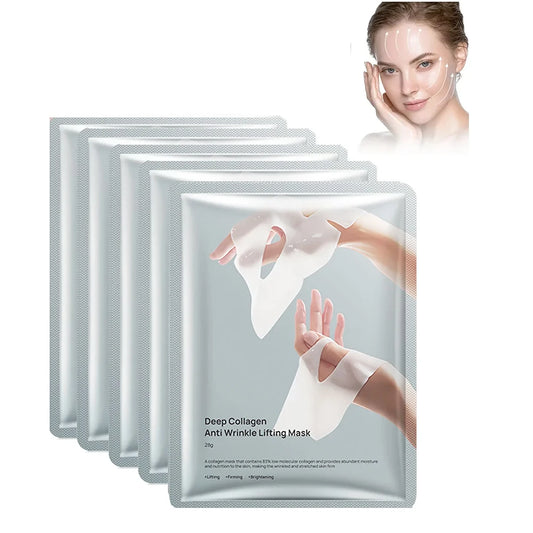 • Bio Collagen Face Mask – Deep Hydration & Anti-Wrinkle (5 Pack)