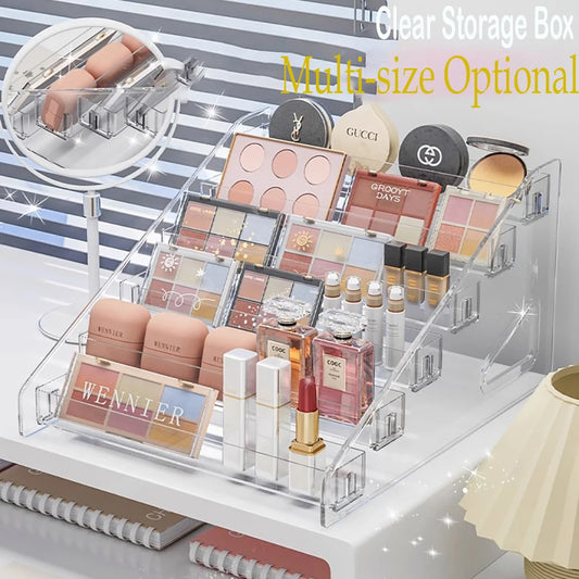 Transparent Storage Box Makeup Organizer