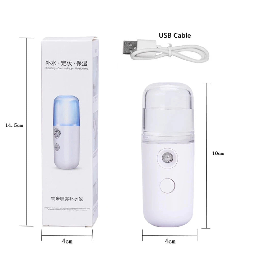 Usb Mist Machine USB Mist Facial Sprayer Humidifier Rechargeable – Ahood