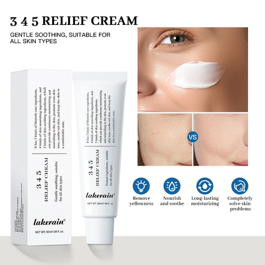 345 Relief Cream – Soothing & Moisturizing Face Cream